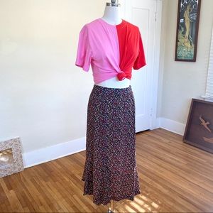 CYNTHIA ROWLEY/ROXY collab two-tone shirt